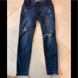 Designer maternity jeans